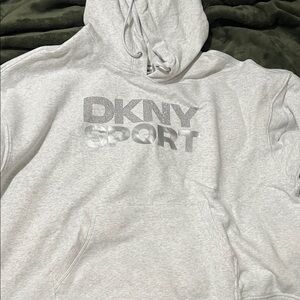 DKNY Sport Light Gray Hoodie